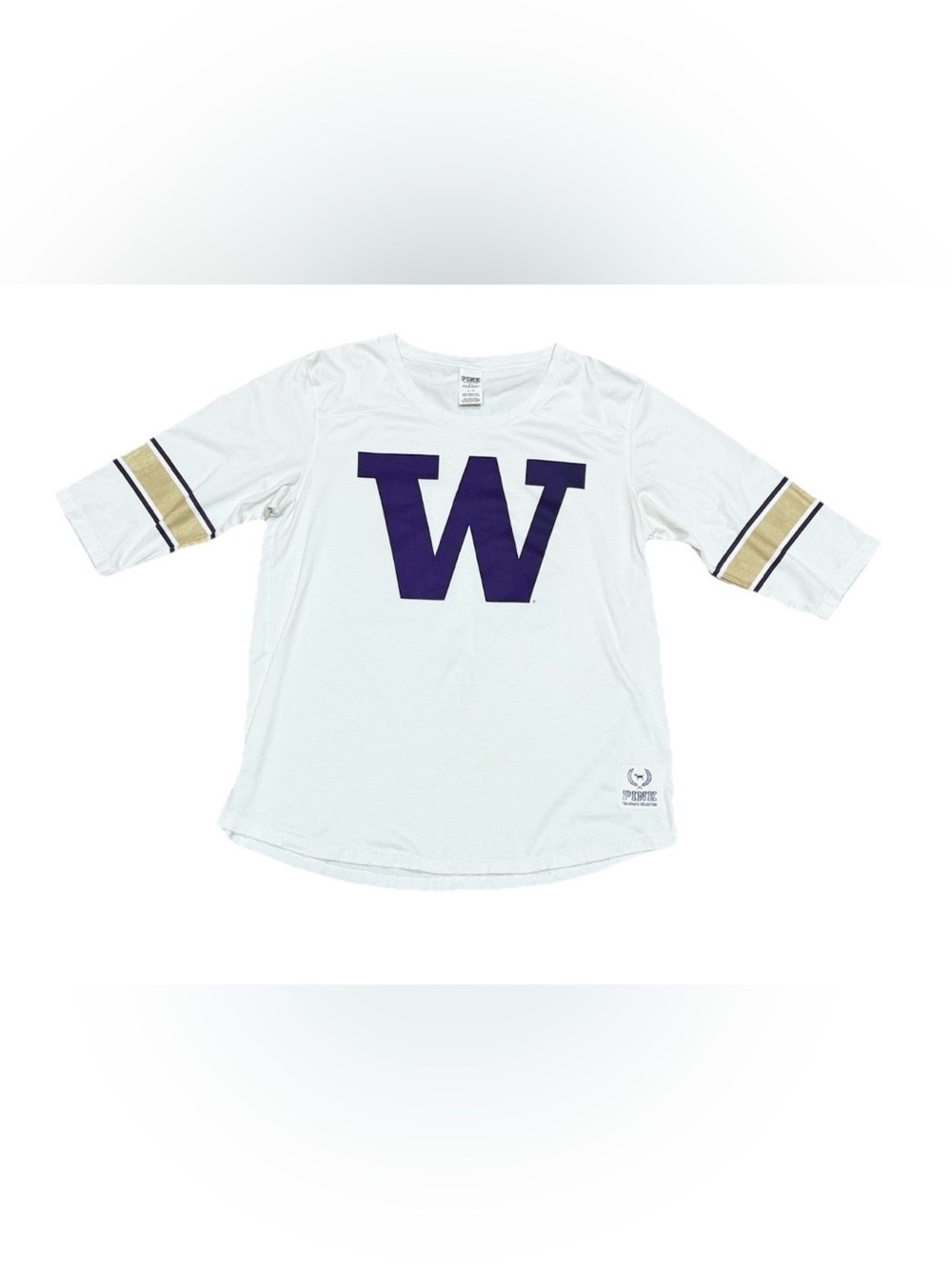 PINK Victoria’s Secret University of Washington Huskies Shirt Women Size Large